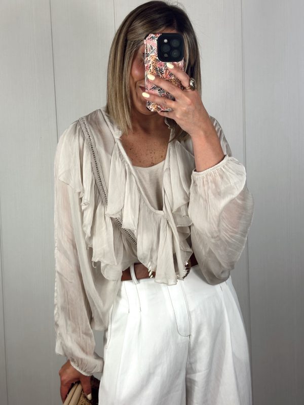 Blusa seda