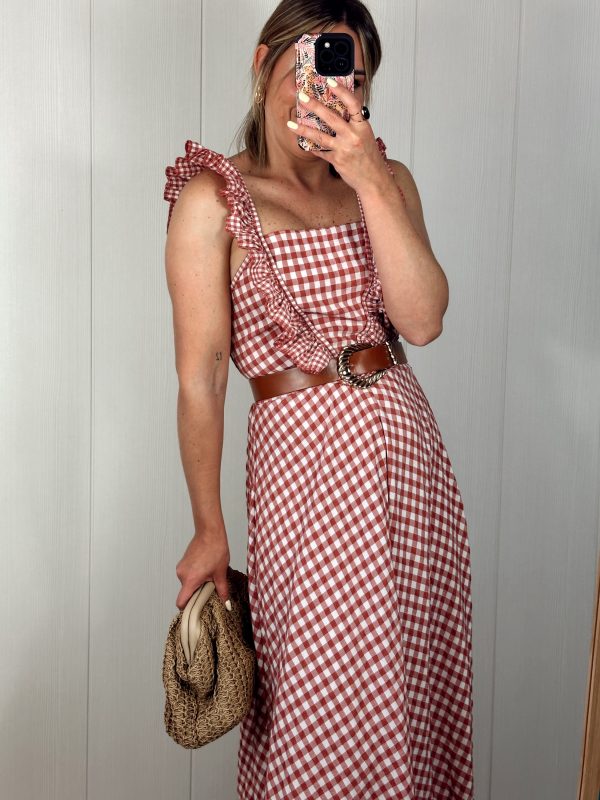 Vestido Vichy