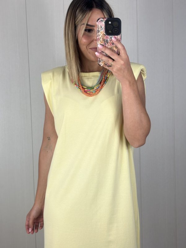 Vestido hombreras