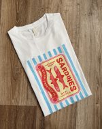 Camiseta Sardines azul