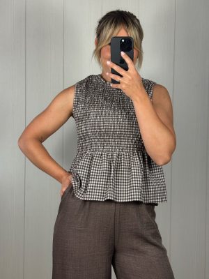 Top Nido de Abeja