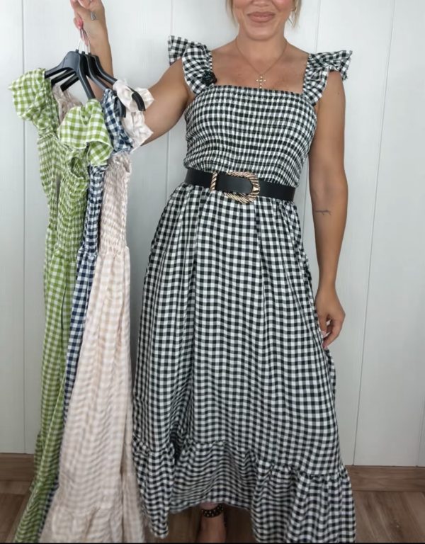 Vestido Vichy