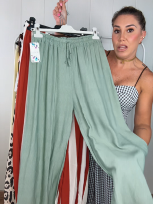 Pantalón lino
