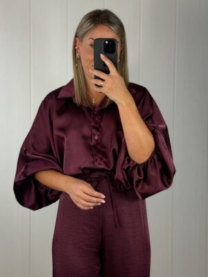 Blusa Satinada