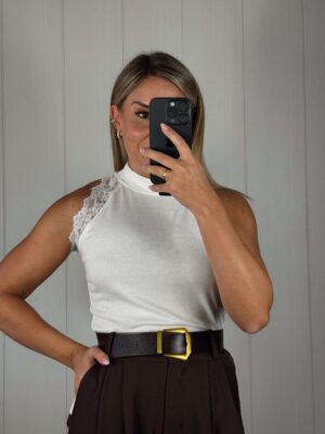 Top encaje