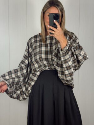 Blusa cuadros